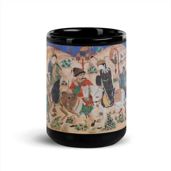 Black Glossy Mug "Samarkand" - Image 6