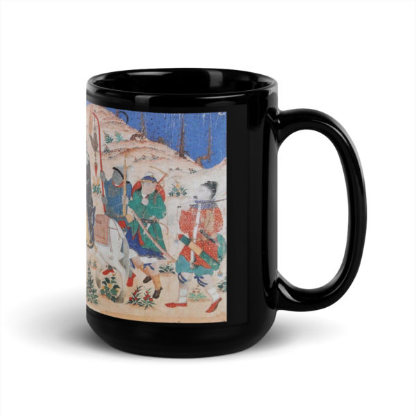 Black Glossy Mug "Samarkand" - Image 5