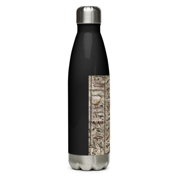 Stainless steel water bottle "Hieroglyphs" - Image 2