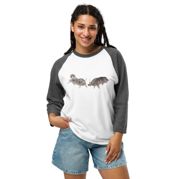 3/4 sleeve raglan shirt "ErdeneZuu" - Image 27