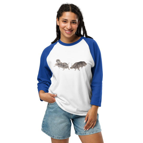 3/4 sleeve raglan shirt "ErdeneZuu" - Image 23