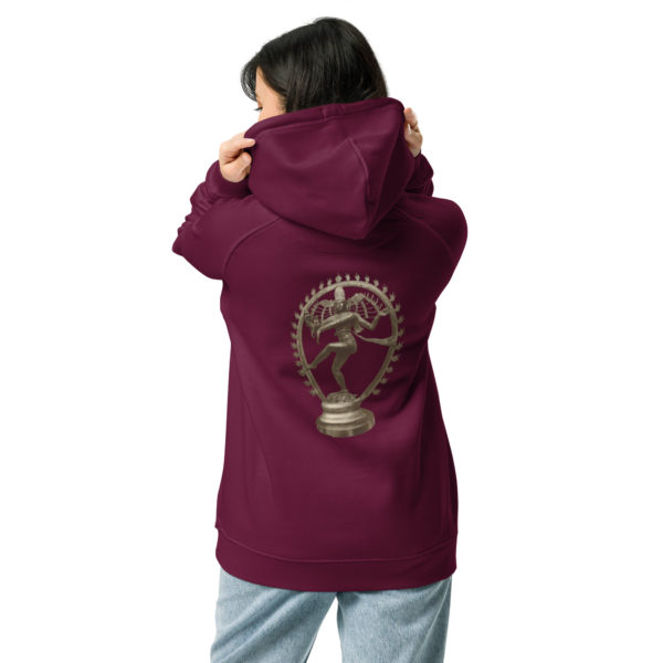 Unisex eco raglan hoodie "Indian mythology" - Image 2