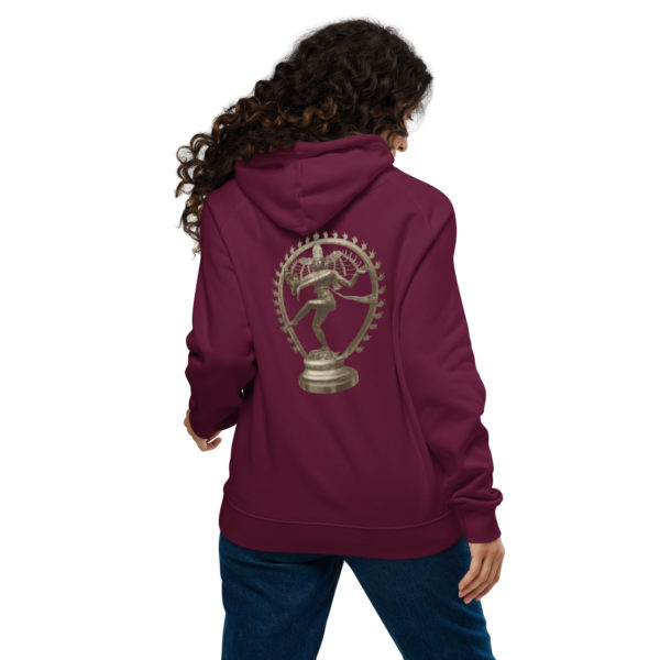 Unisex eco raglan hoodie "Indian mythology" - Image 6