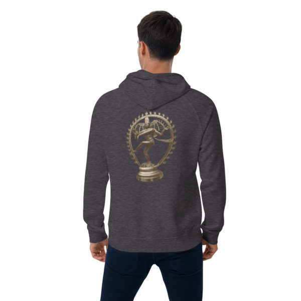 Unisex eco raglan hoodie "Indian mythology" - Image 3