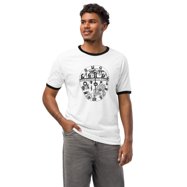 Unisex ringer t-shirt "Sámi" - Image 3