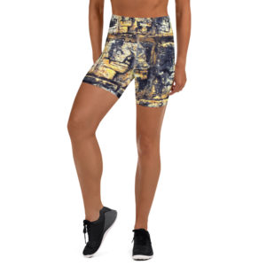 Yoga Shorts "Tzompantli"