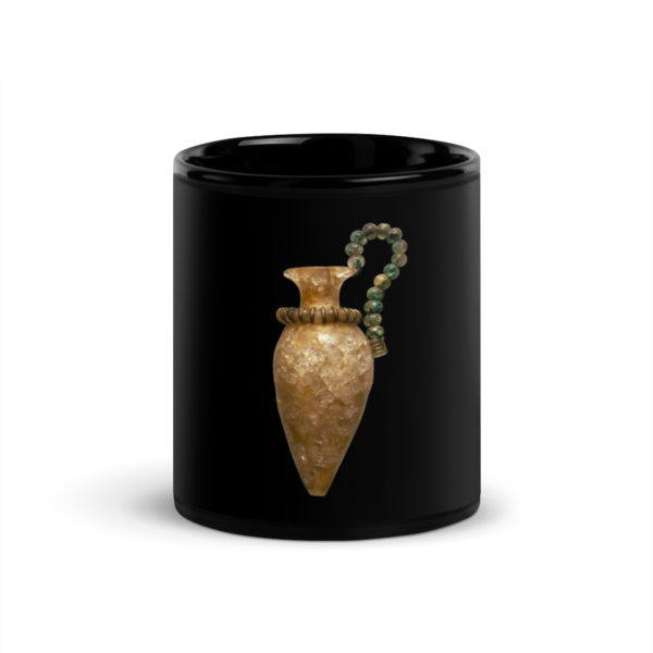 Black Glossy Mug "Minoan"