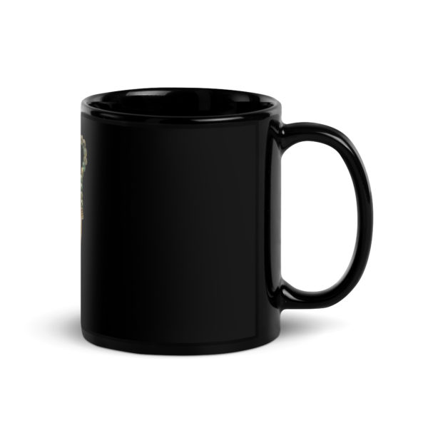 Black Glossy Mug "Minoan" - Image 3