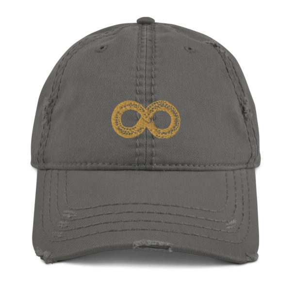 Distressed Dad Hat "Ouroboros" - Image 19