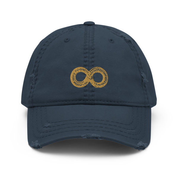 Distressed Dad Hat "Ouroboros" - Image 17