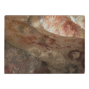 Glass cutting board "Manos"