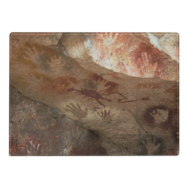 Glass cutting board "Manos"