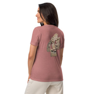 Women’s relaxed v-neck t-shirt "Teotihuacan"