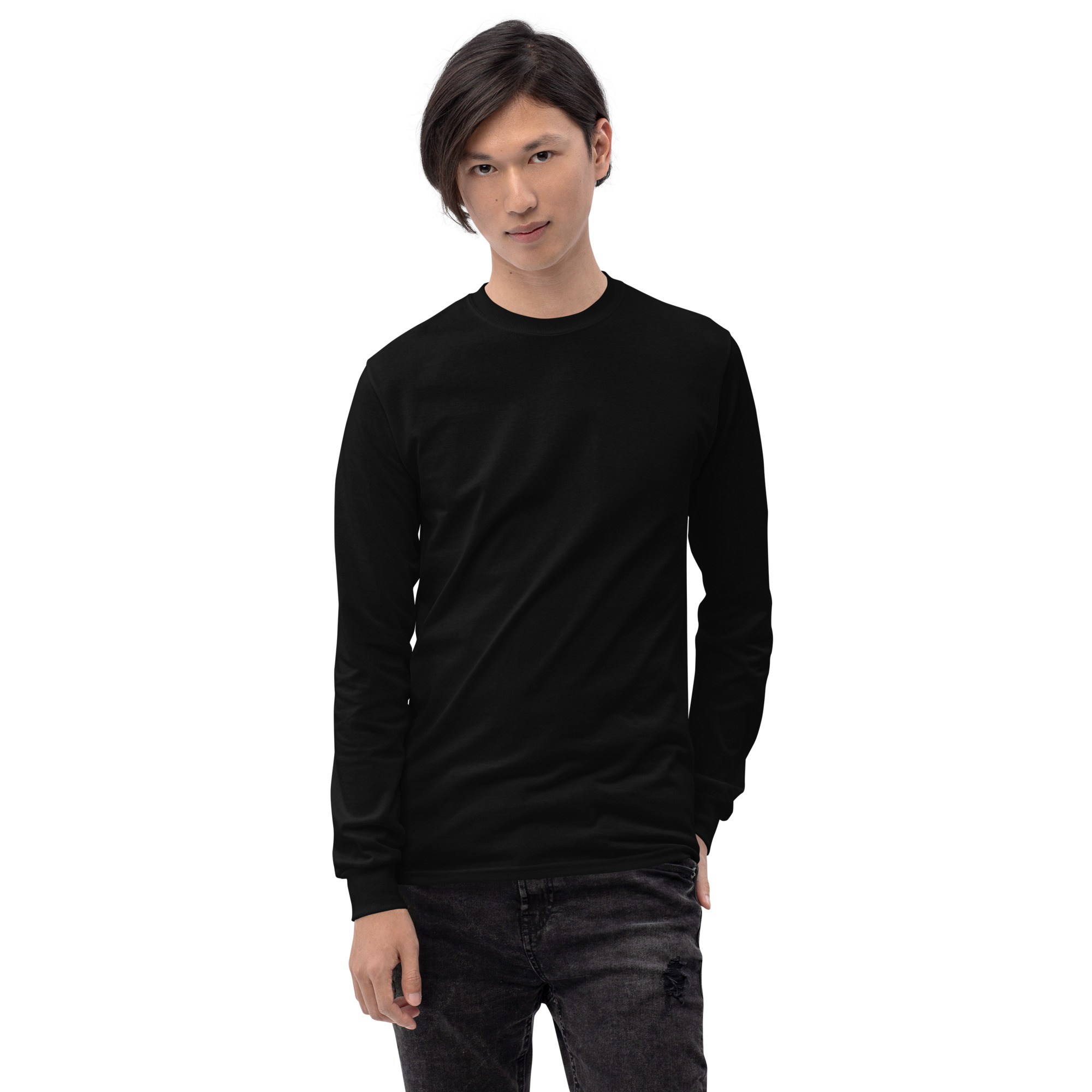 Men’s Long Sleeve Shirt "Fuxi and Nüwa" - Image 2