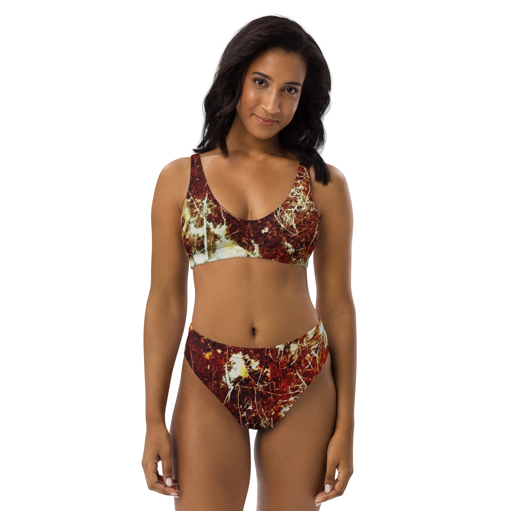 Recycled high-waisted bikini "Istakhr"