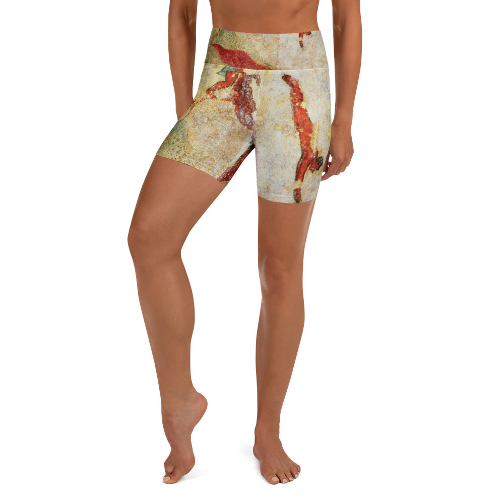 Yoga Shorts "Etruscan"