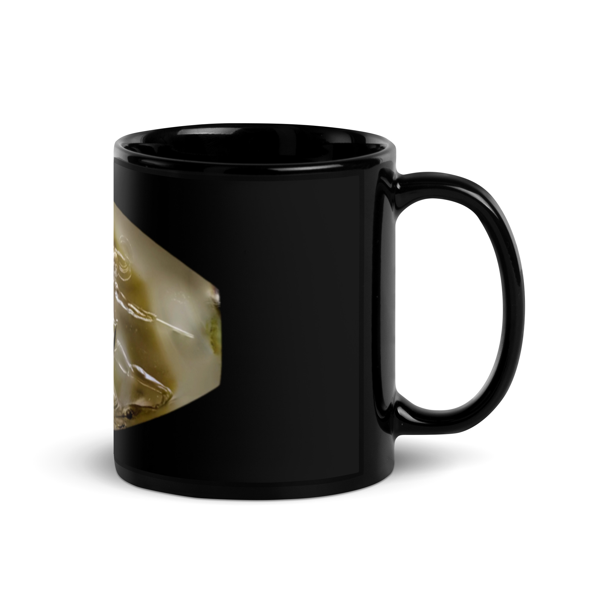 Black Glossy Mug "Pylos Agate" - Image 3