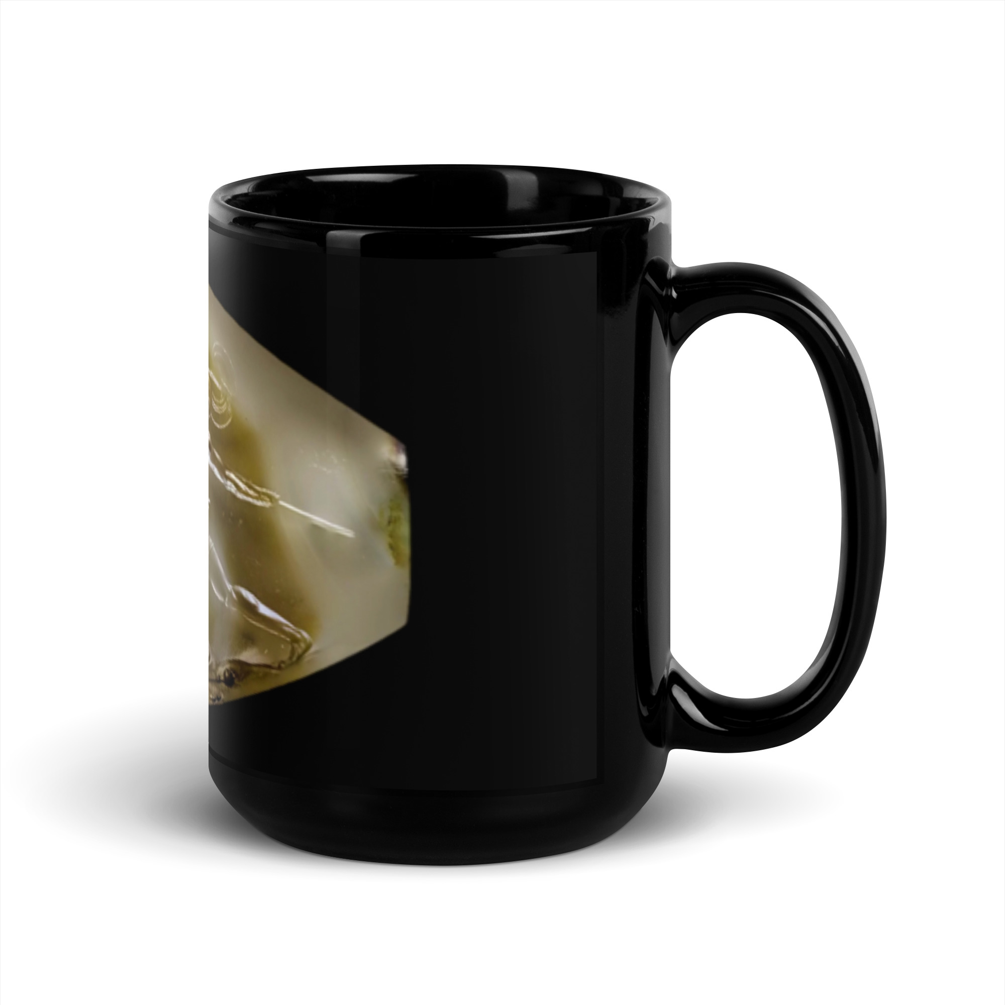 Black Glossy Mug "Pylos Agate" - Image 5