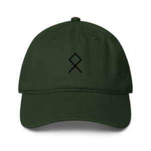 Low-profile baseball cap "Runic Oþala"