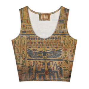 Cotton crop top "Amun"