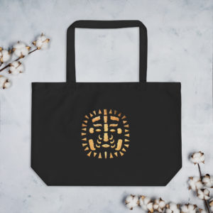 Large organic tote bag "Zhou"