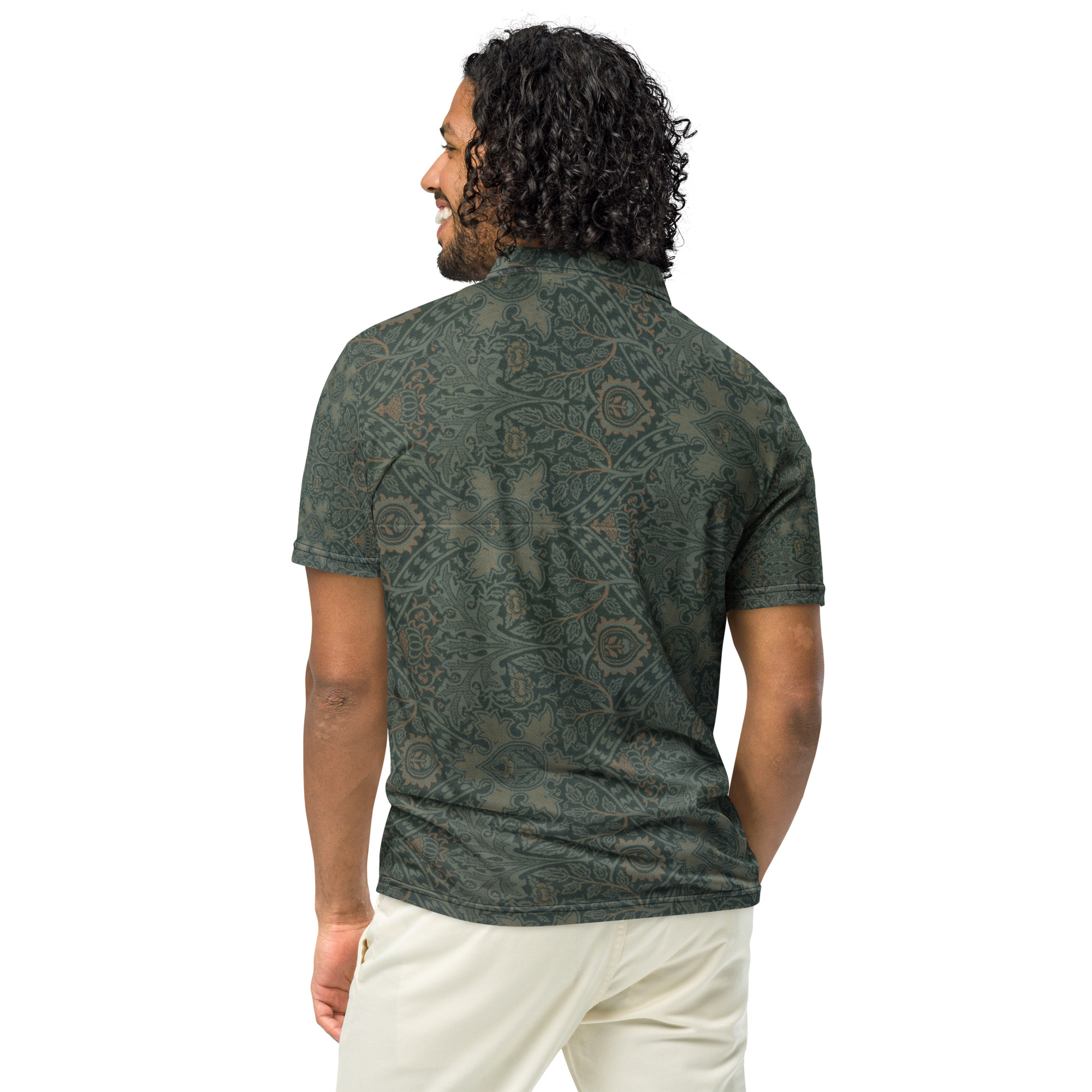 Men’s slim fit polo "Ispahan" - Image 11