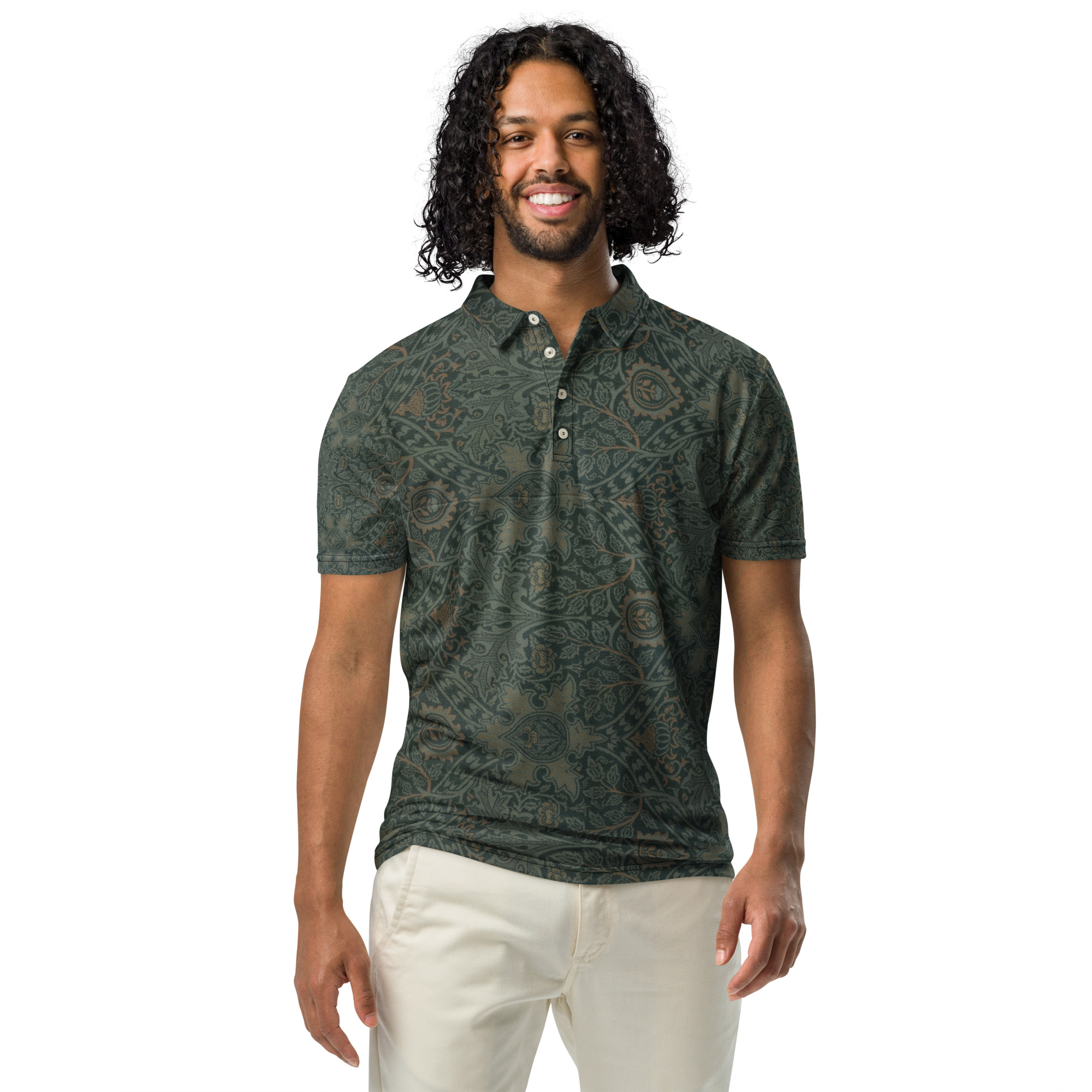 Men’s slim fit polo "Ispahan" - Image 8
