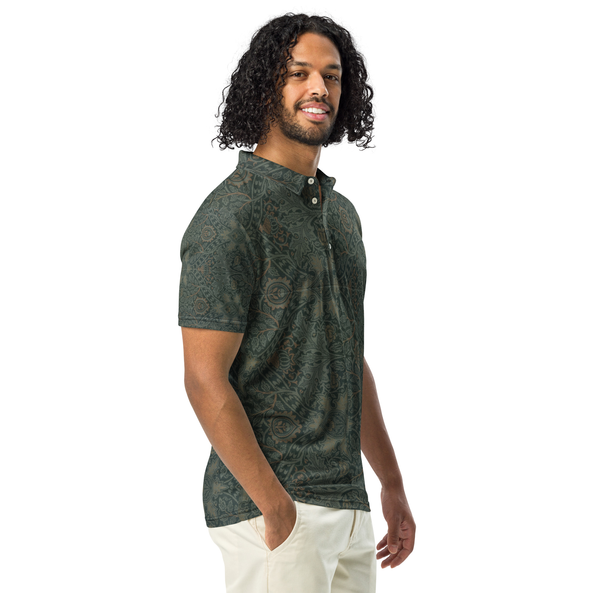 Men’s slim fit polo "Ispahan" - Image 9