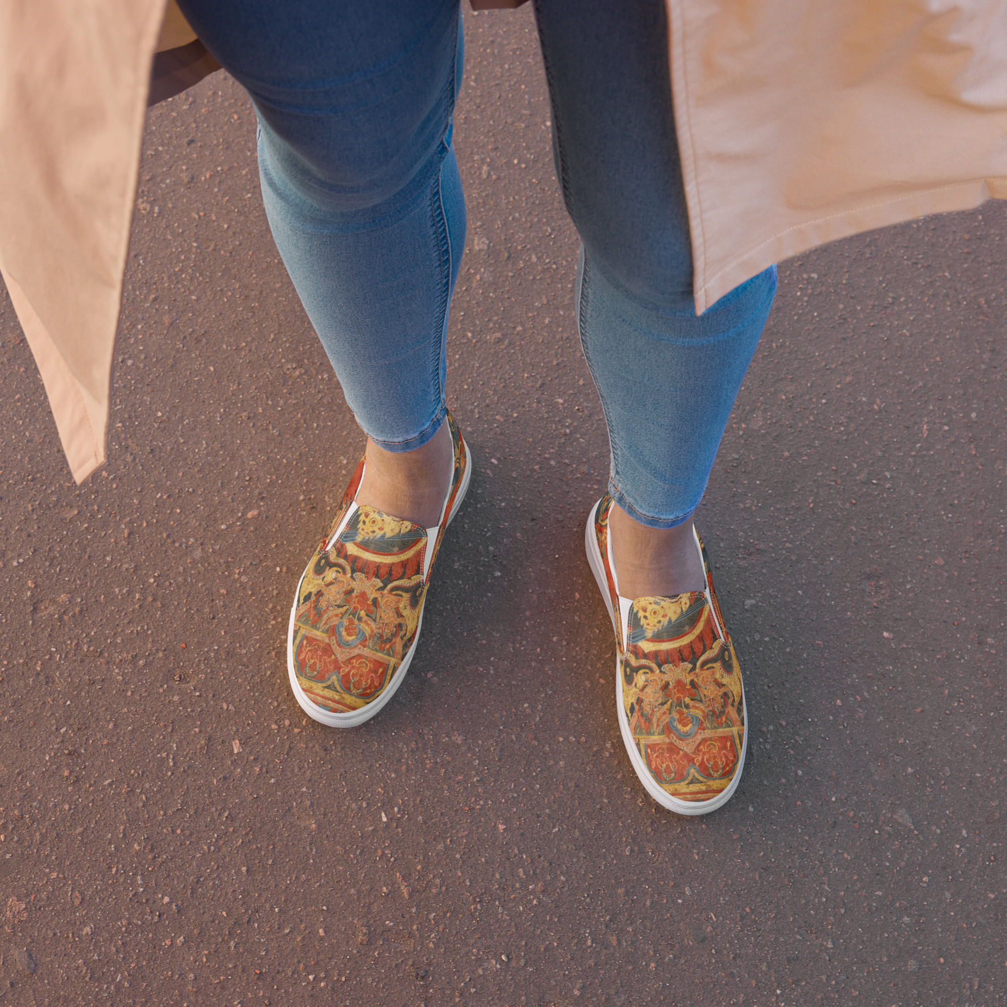 Women’s slip-on canvas shoes "Nepal" - Image 7