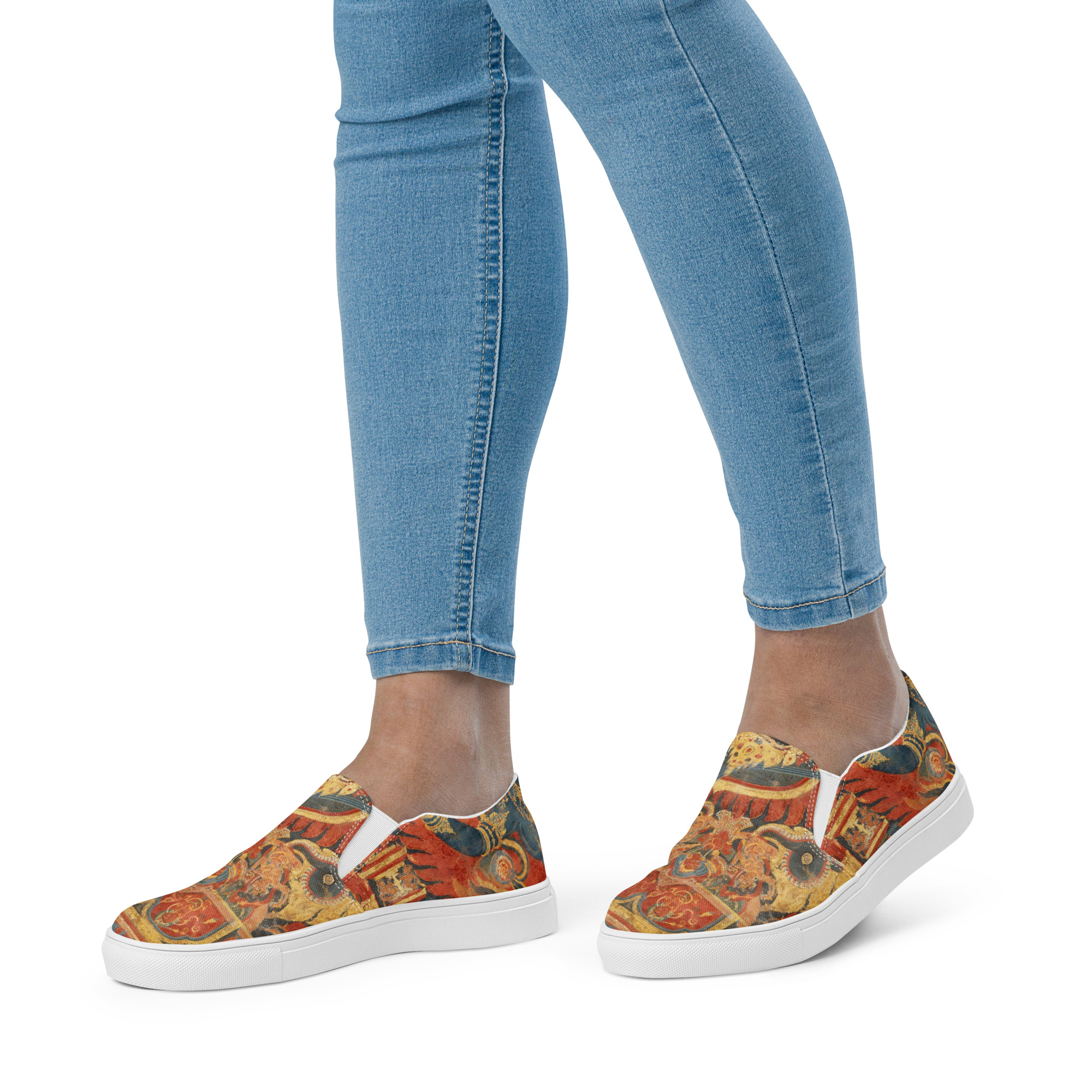 Women’s slip-on canvas shoes "Nepal" - Image 8