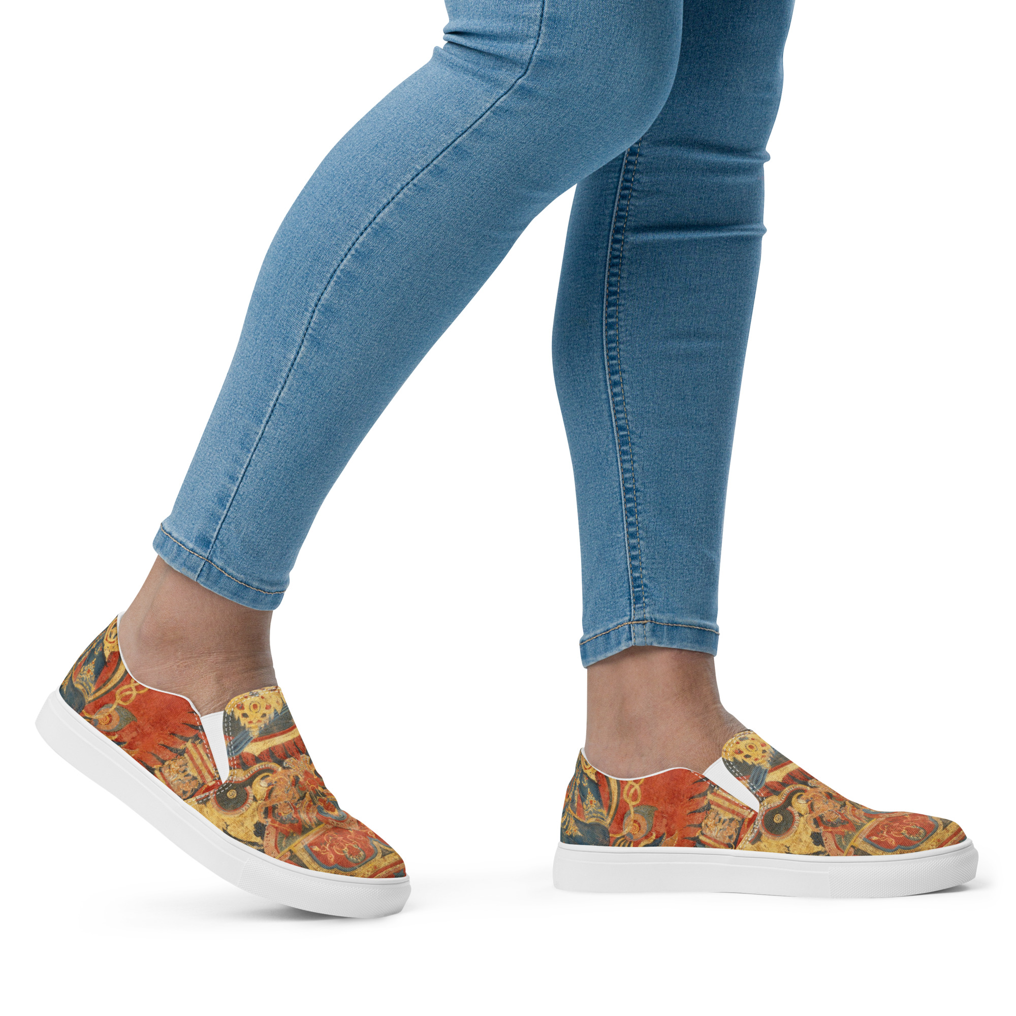 Women’s slip-on canvas shoes "Nepal" - Image 5