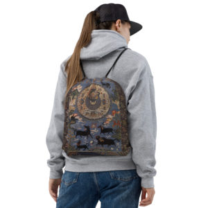 Drawstring bag "Tibetan Mythology"