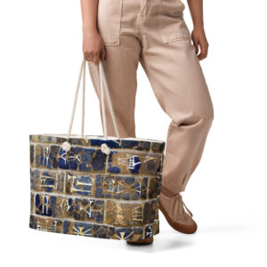 Oversized weekender bag "Ishtar"