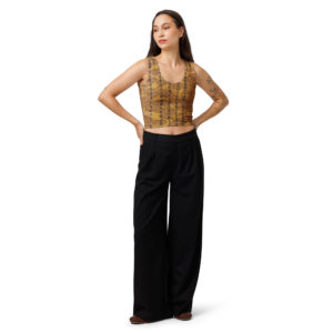 Cotton crop top "Hue"
