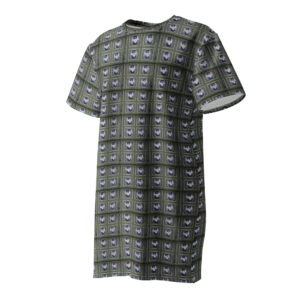 Cotton t-shirt dress "Forbidden City"