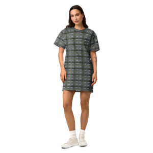 Cotton t-shirt dress "Forbidden City"