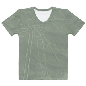 Women’s cotton crew neck t-shirt "Nazca"